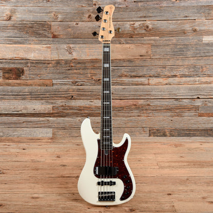 Sire 2nd Generation Marcus Miller P7 5-String White Bass Guitars / 5-String or More
