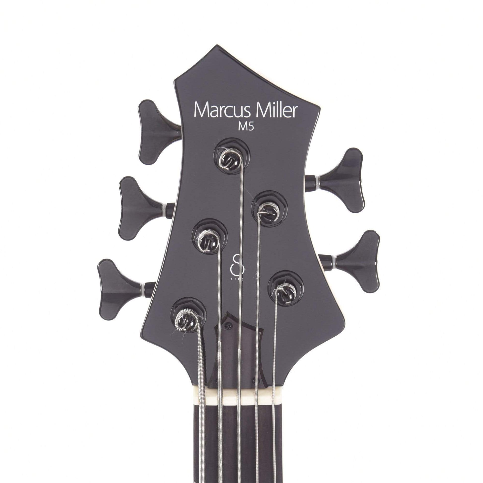 Sire Marcus Miller M5 Swamp Ash 5-String Natural Satin (2nd Gen) Bass Guitars / 5-String or More
