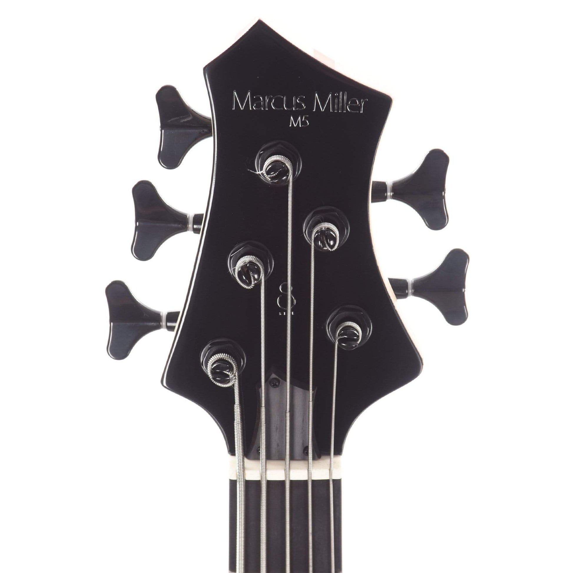 Sire Marcus Miller M5 Swamp Ash 5-String Transparent Blue Satin (2nd Gen) Bass Guitars / 5-String or More