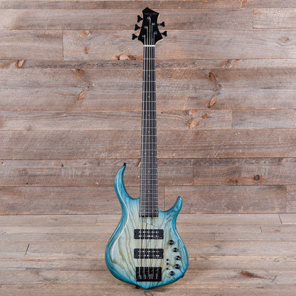 Sire Marcus Miller M5 Swamp Ash 5-String Transparent Blue Satin (2nd Gen) Bass Guitars / 5-String or More