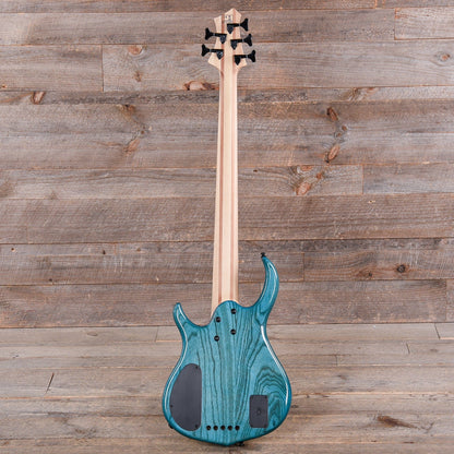 Sire Marcus Miller M5 Swamp Ash 5-String Transparent Blue Satin (2nd Gen) Bass Guitars / 5-String or More