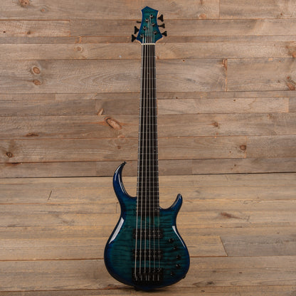 Sire Marcus Miller M7 6-String Transparent Blue Satin (2nd Gen) Bass Guitars / 5-String or More