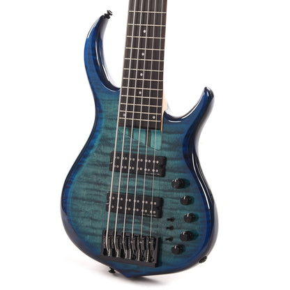 Sire Marcus Miller M7 6-String Transparent Blue Satin (2nd Gen) Bass Guitars / 5-String or More