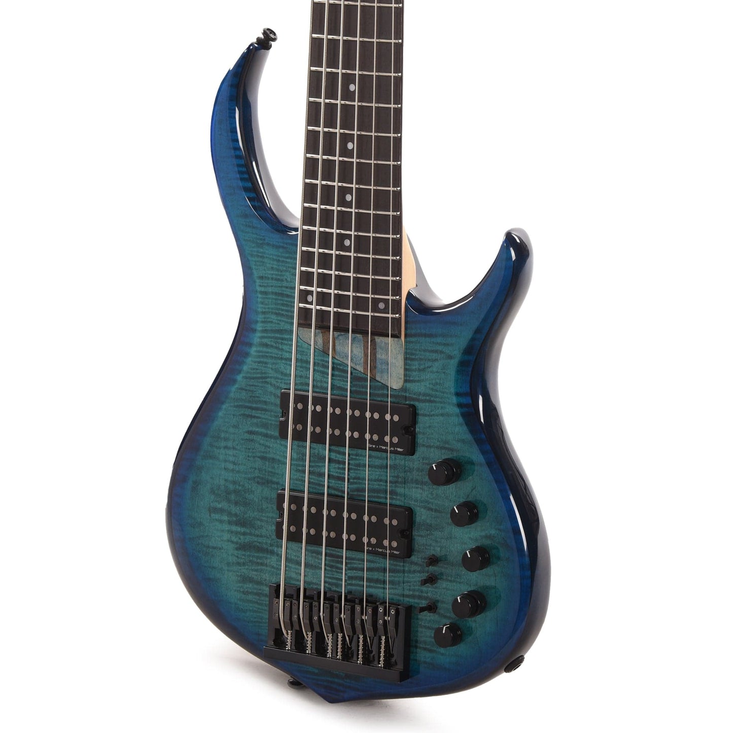 Sire Marcus Miller M7 6-String Transparent Blue Satin (2nd Gen) Bass Guitars / 5-String or More