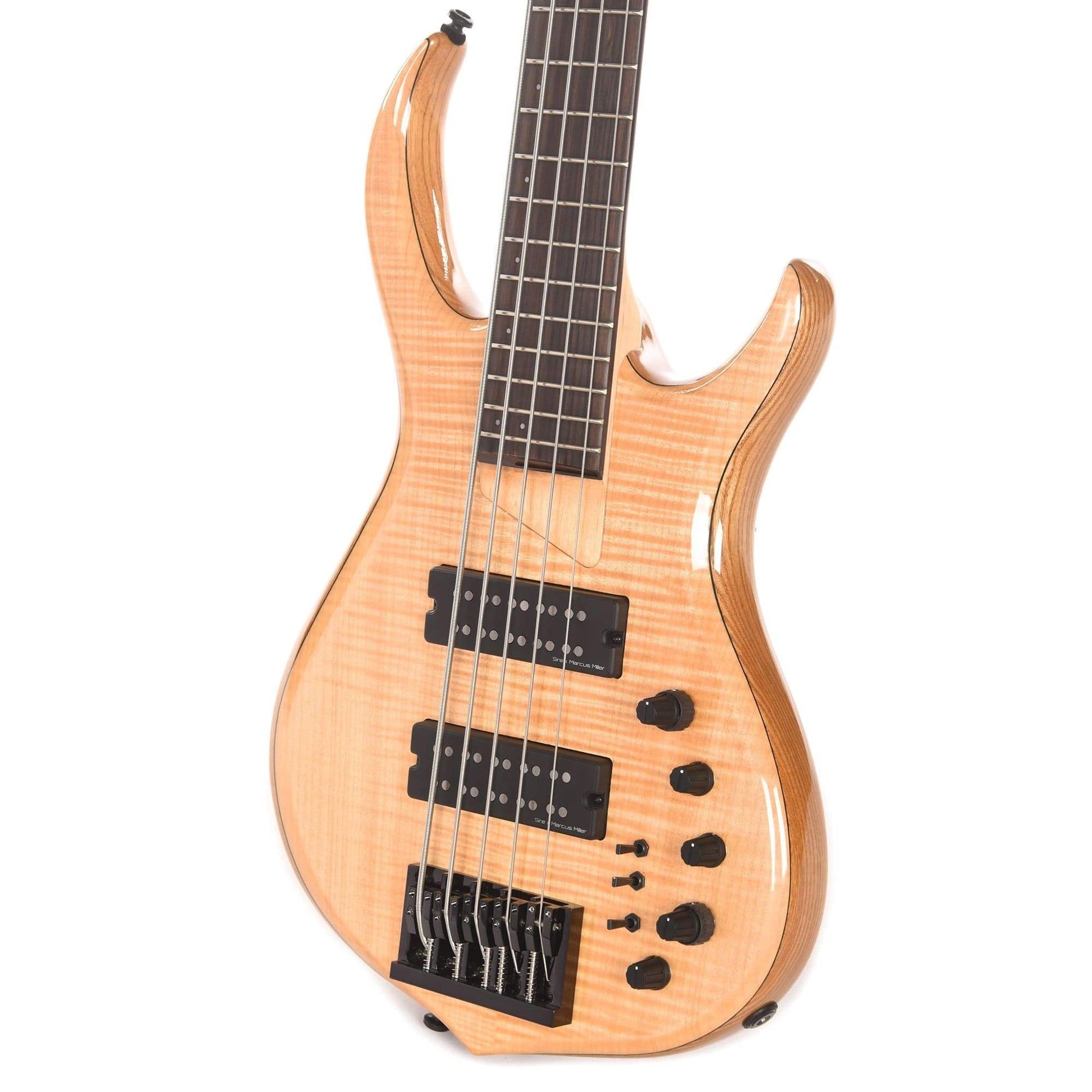 Sire Marcus Miller M7 Swamp Ash/Maple 5-String Natural (2nd Gen) Bass Guitars / 5-String or More