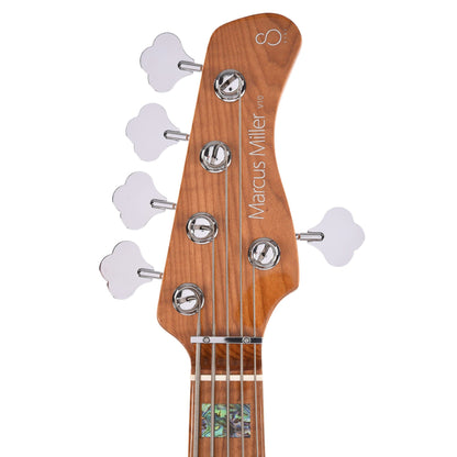 Sire Marcus Miller V10 Swamp Ash/Quilted Maple 5-String Natural (2nd Gen) Bass Guitars / 5-String or More