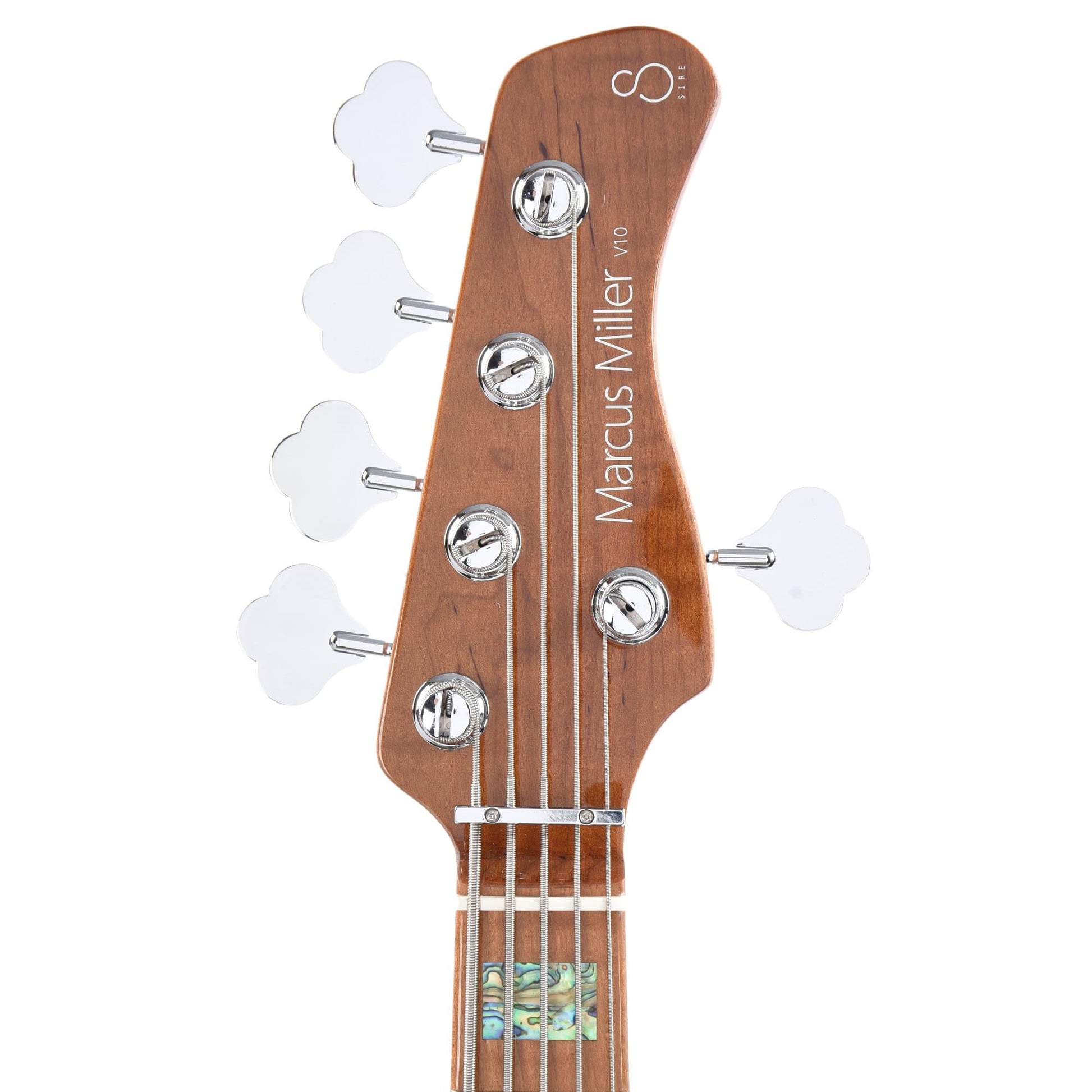 Sire Marcus Miller V10 Swamp Ash/Quilted Maple 5-String Tobacco Sunburst (2nd Gen) Bass Guitars / 5-String or More
