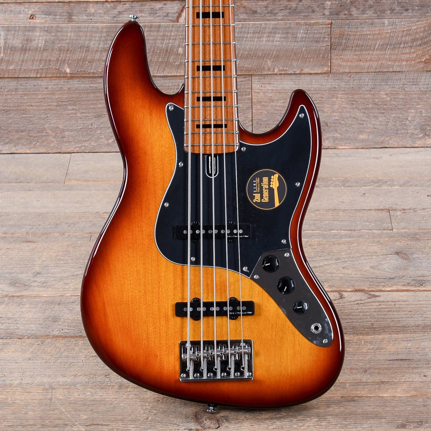 Sire Marcus Miller V5 Alder 5-String Tobacco Sunburst (2nd Gen) Bass Guitars / 5-String or More