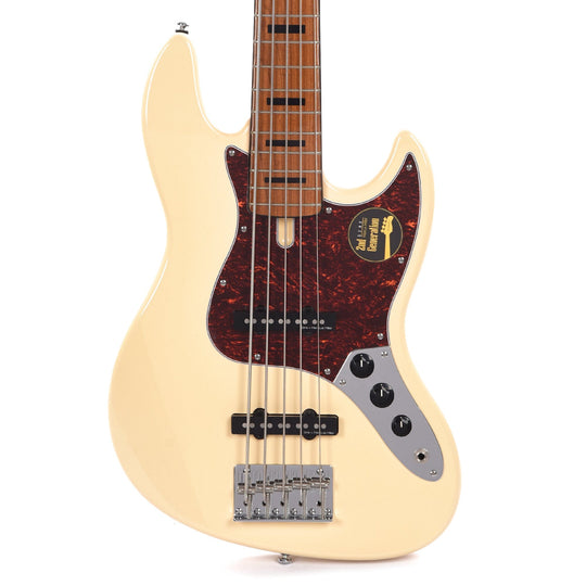 Sire Marcus Miller V5 Alder 5-String Vintage White Bass Guitars / 5-String or More