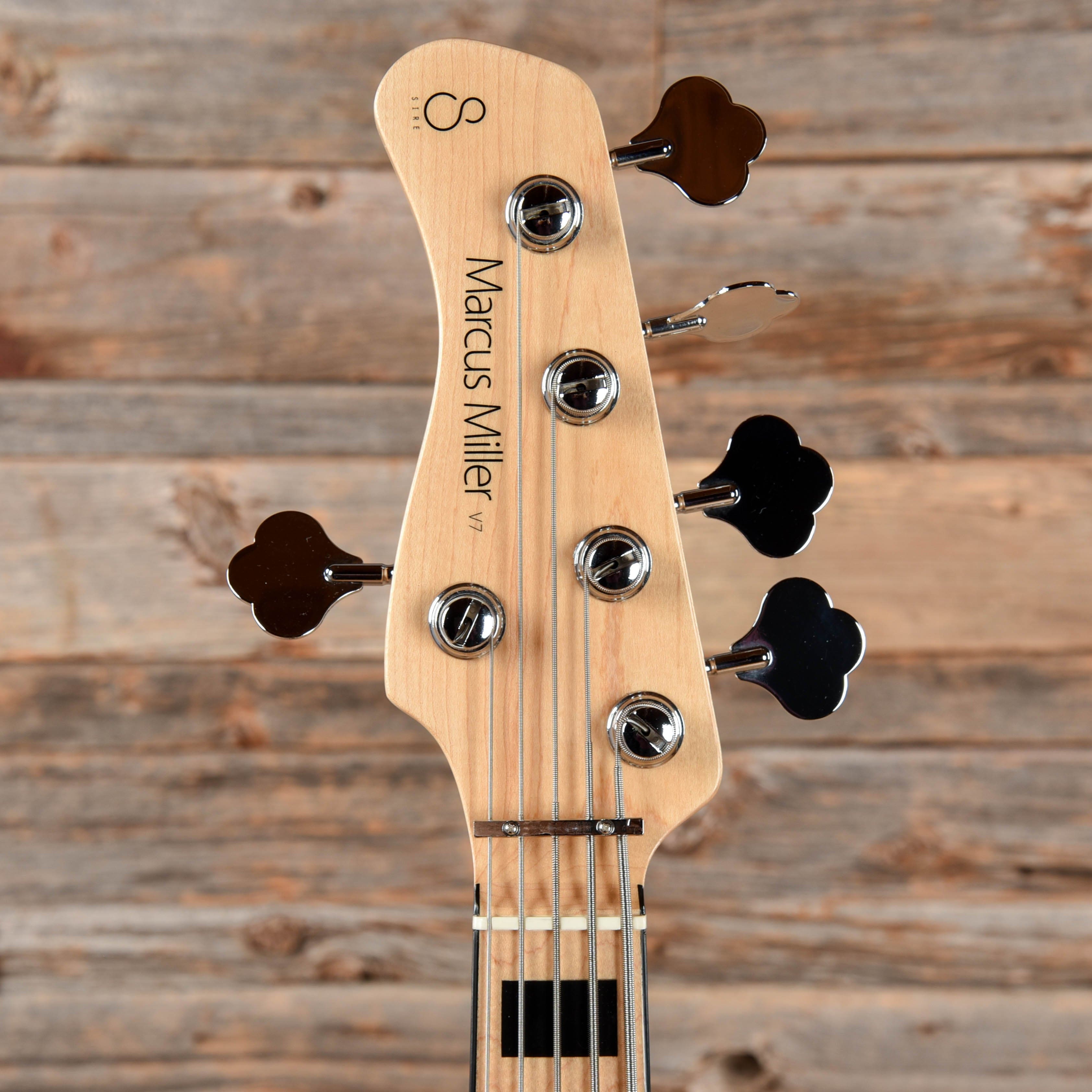 Sire Marcus Miller V7 5-String Tobacco Sunburst 2018 LEFTY Bass Guitars / 5-String or More