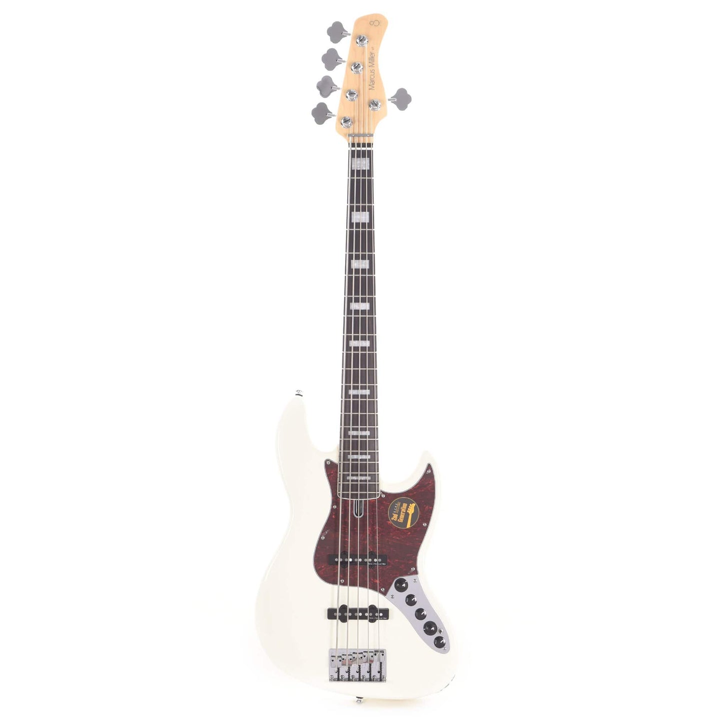 Sire Marcus Miller V7 Alder 5-String Antique White (2nd Gen) Bass Guitars / 5-String or More