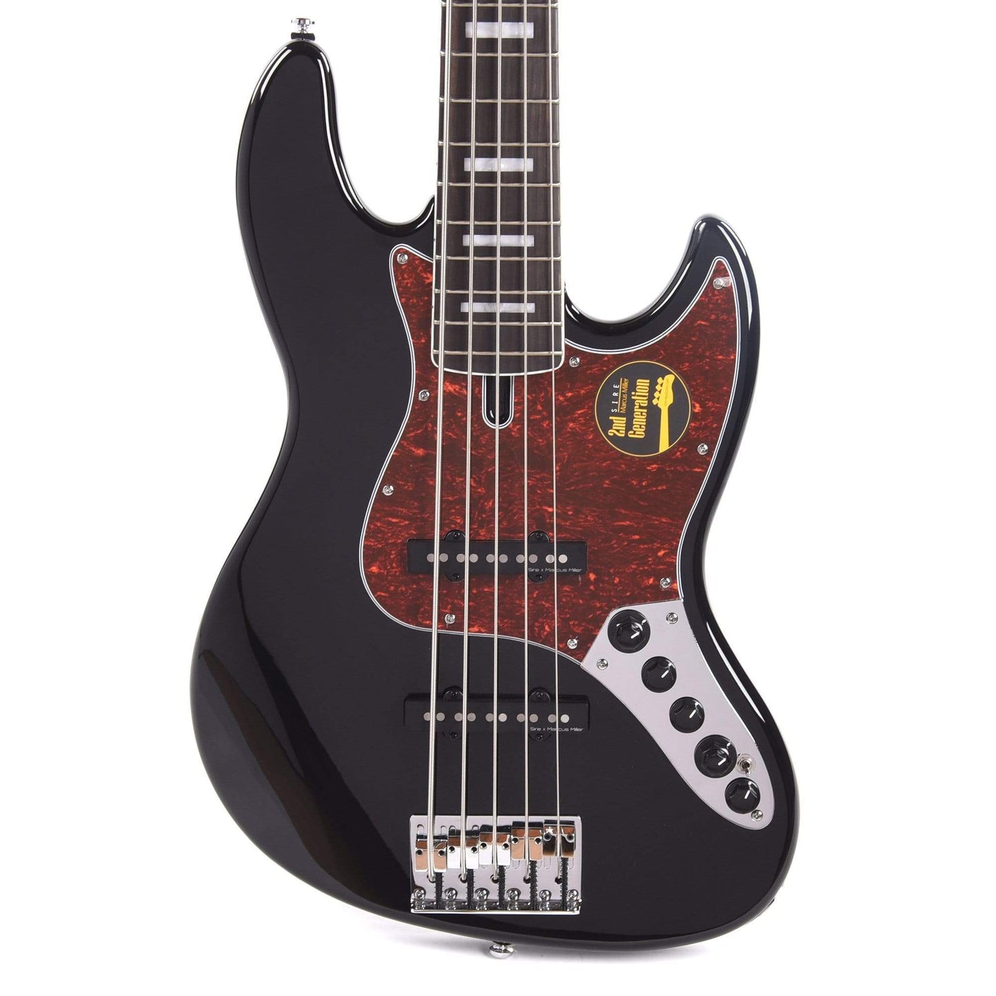 Sire Marcus Miller V7 Alder 5-String Black (2nd Gen) Bass Guitars / 5-String or More