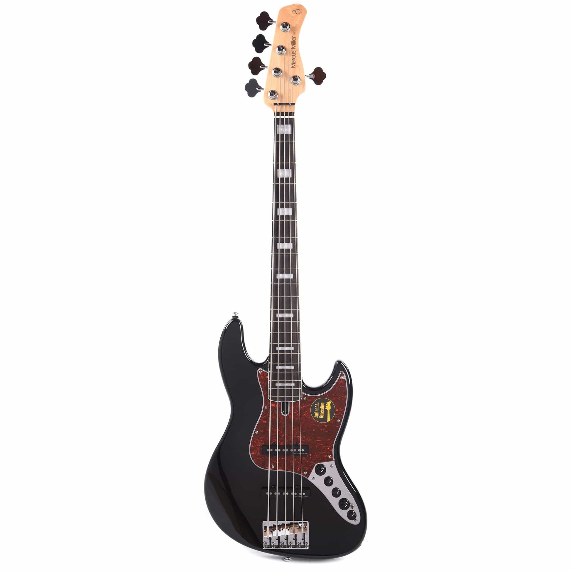 Sire Marcus Miller V7 Alder 5-String Black (2nd Gen) Bass Guitars / 5-String or More