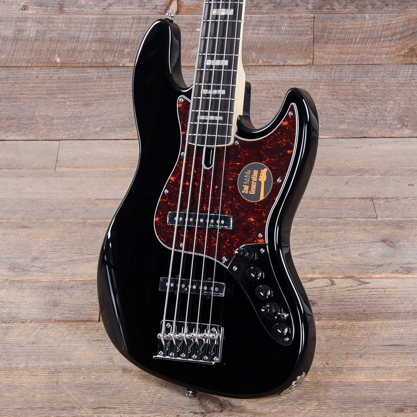 Sire Marcus Miller V7 Alder 5-String Black (2nd Gen) Bass Guitars / 5-String or More