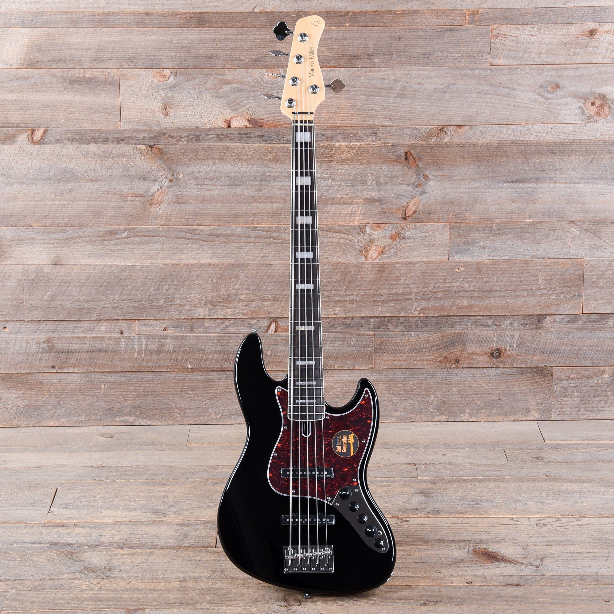 Sire Marcus Miller V7 Alder 5-String Black (2nd Gen) Bass Guitars / 5-String or More
