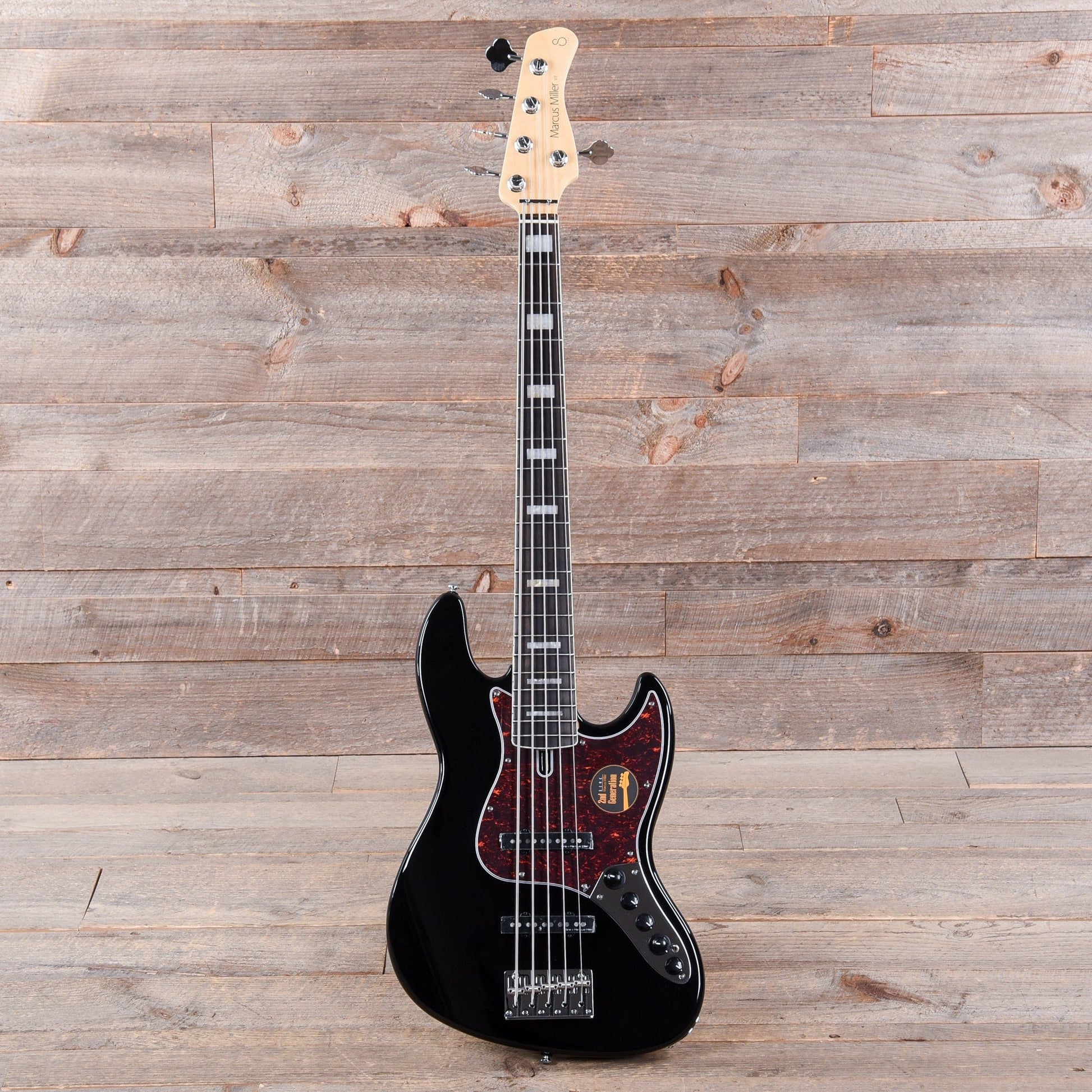 Sire Marcus Miller V7 Alder 5-String Black (2nd Gen) Bass Guitars / 5-String or More