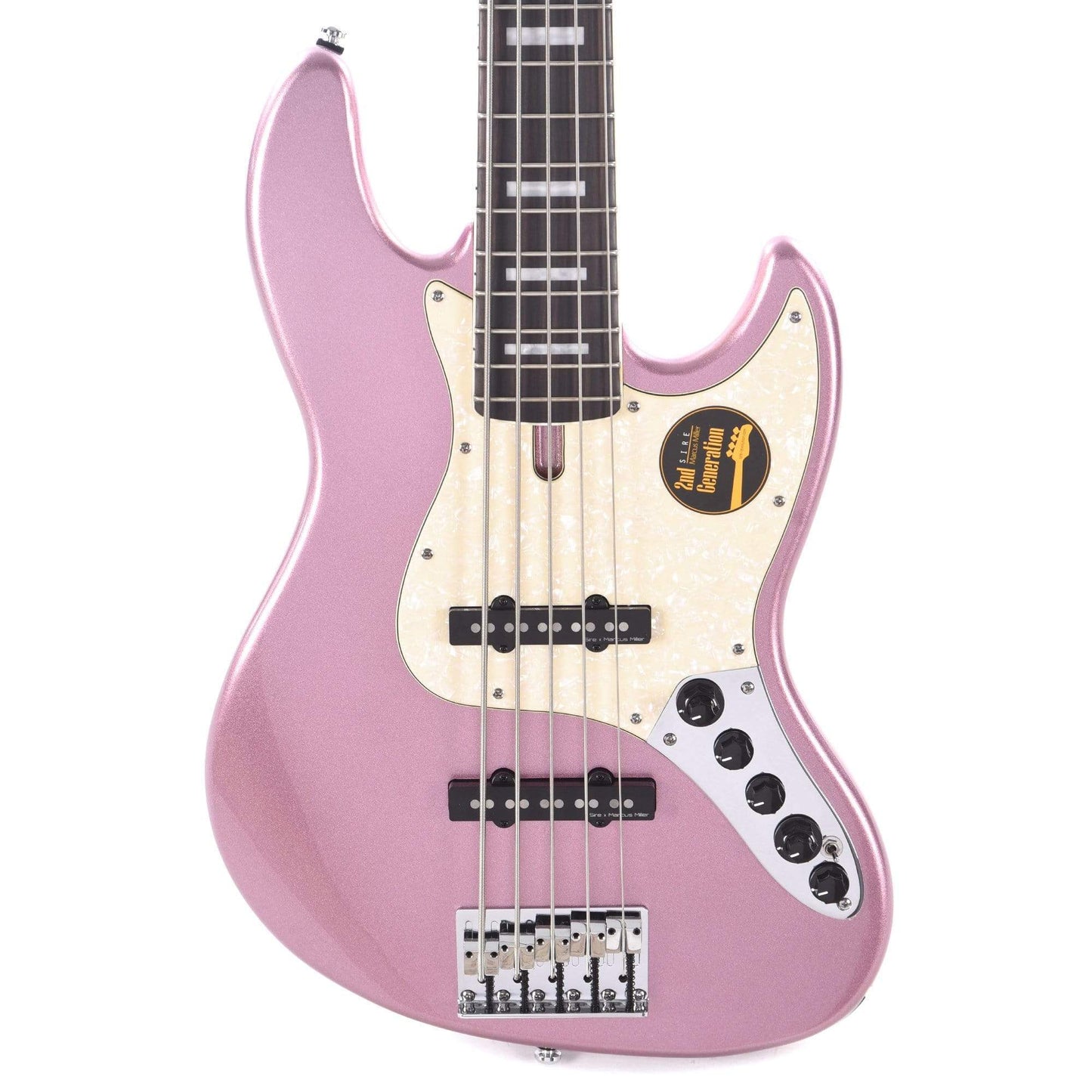 Sire Marcus Miller V7 Alder 5-String Burgundy (2nd Gen) Bass Guitars / 5-String or More