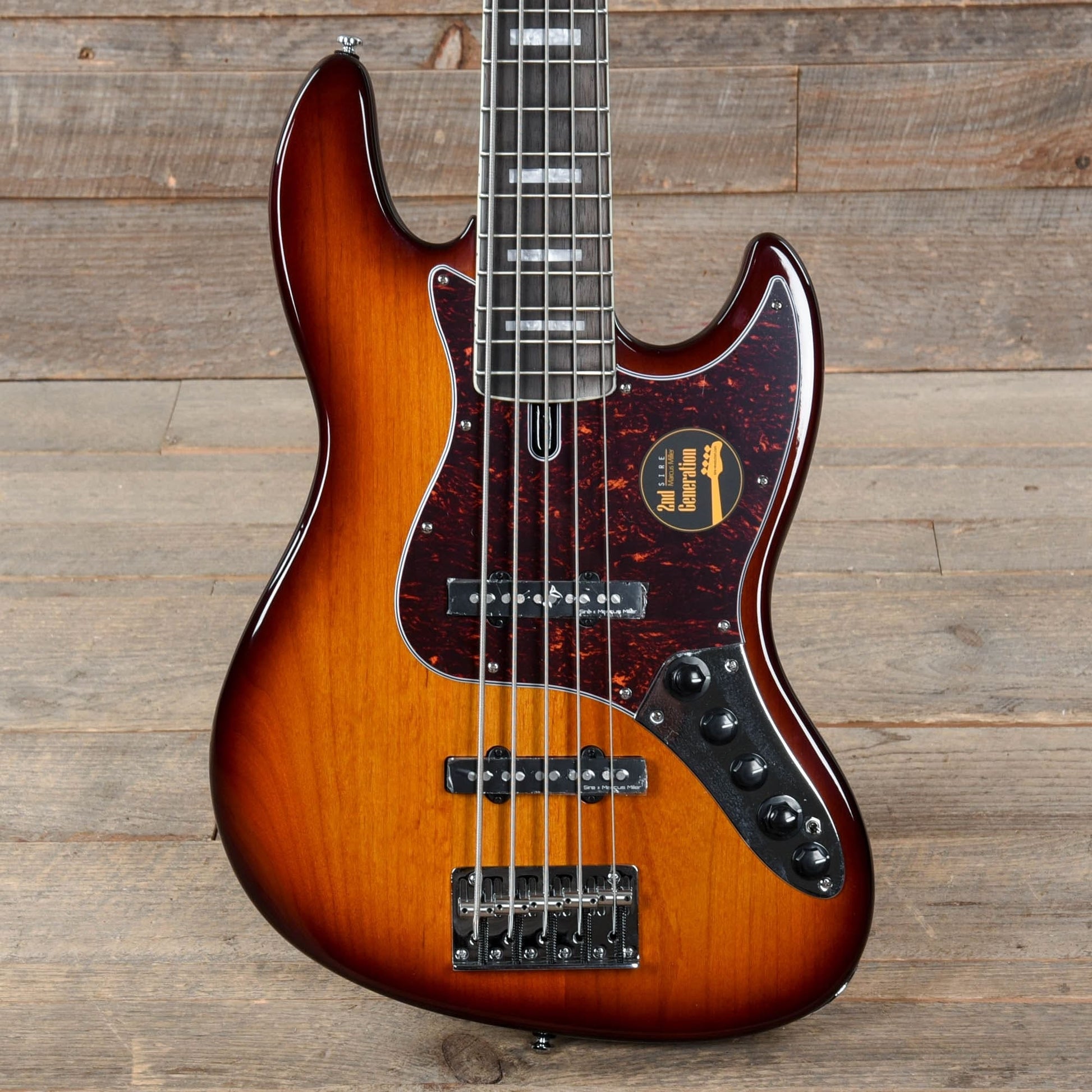 Sire Marcus Miller V7 Alder 5-String Tobacco Sunburst (2nd Gen) Bass Guitars / 5-String or More