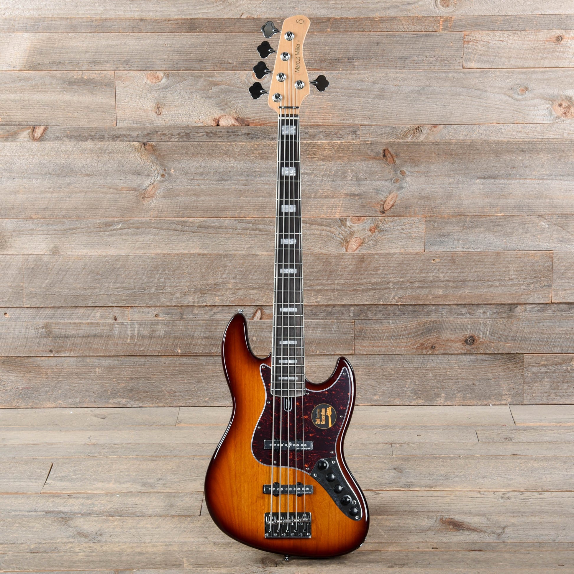 Sire Marcus Miller V7 Alder 5-String Tobacco Sunburst (2nd Gen) Bass Guitars / 5-String or More