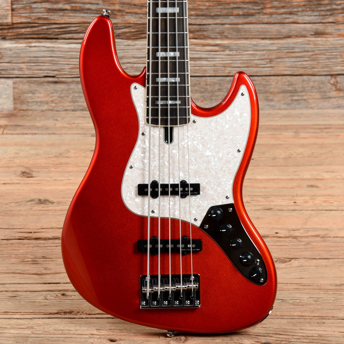 Sire Marcus Miller V7 Bright Metallic Red Bass Guitars / 5-String or More