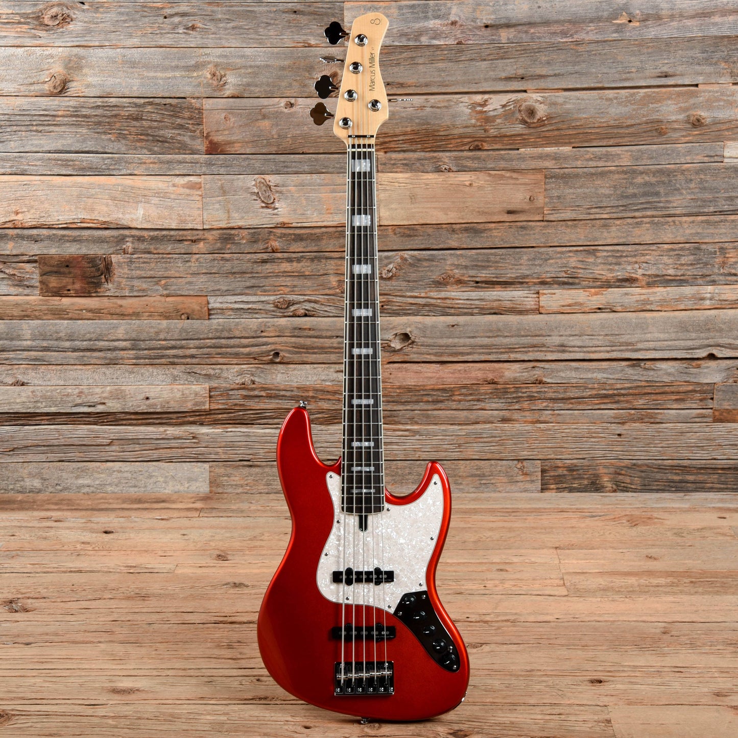 Sire Marcus Miller V7 Bright Metallic Red Bass Guitars / 5-String or More
