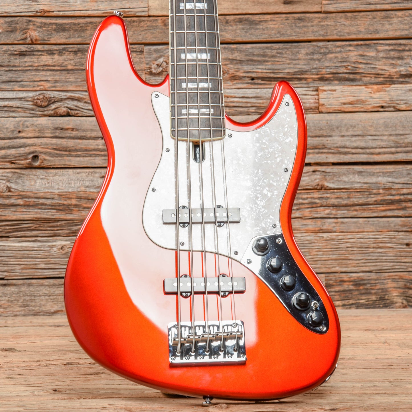 Sire Marcus Miller V7 Bright Metallic Red Bass Guitars / 5-String or More