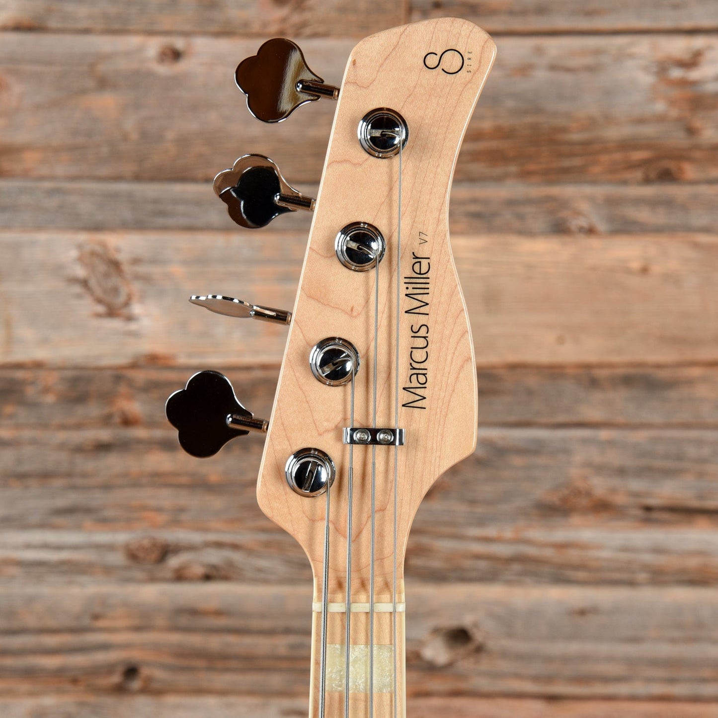 Sire Marcus Miller V7 Swamp Ash 4 String Bass Natural Bass Guitars / 5-String or More