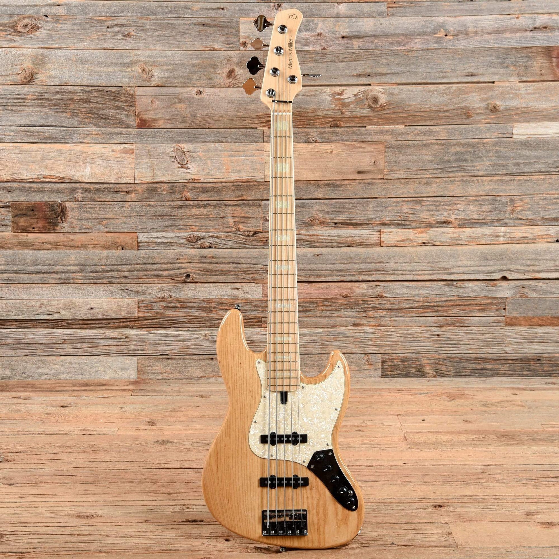 Sire Marcus Miller V7 Swamp Ash 5-String Natural 2018 Bass Guitars / 5-String or More