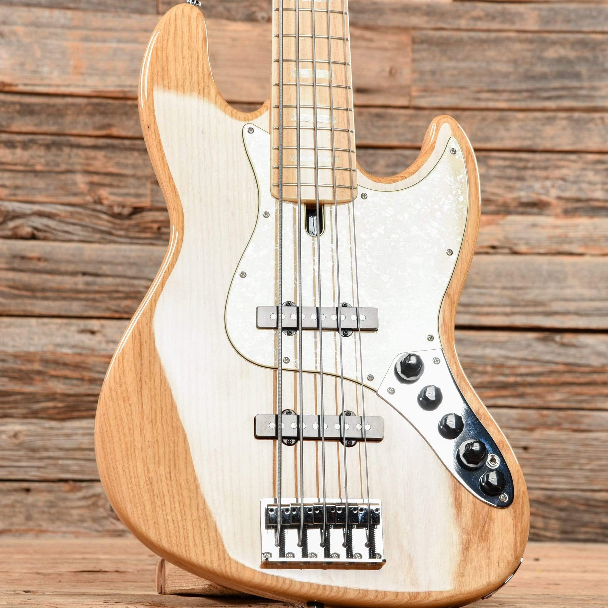 Sire Marcus Miller V7 Swamp Ash 5-String Natural 2018 Bass Guitars / 5-String or More