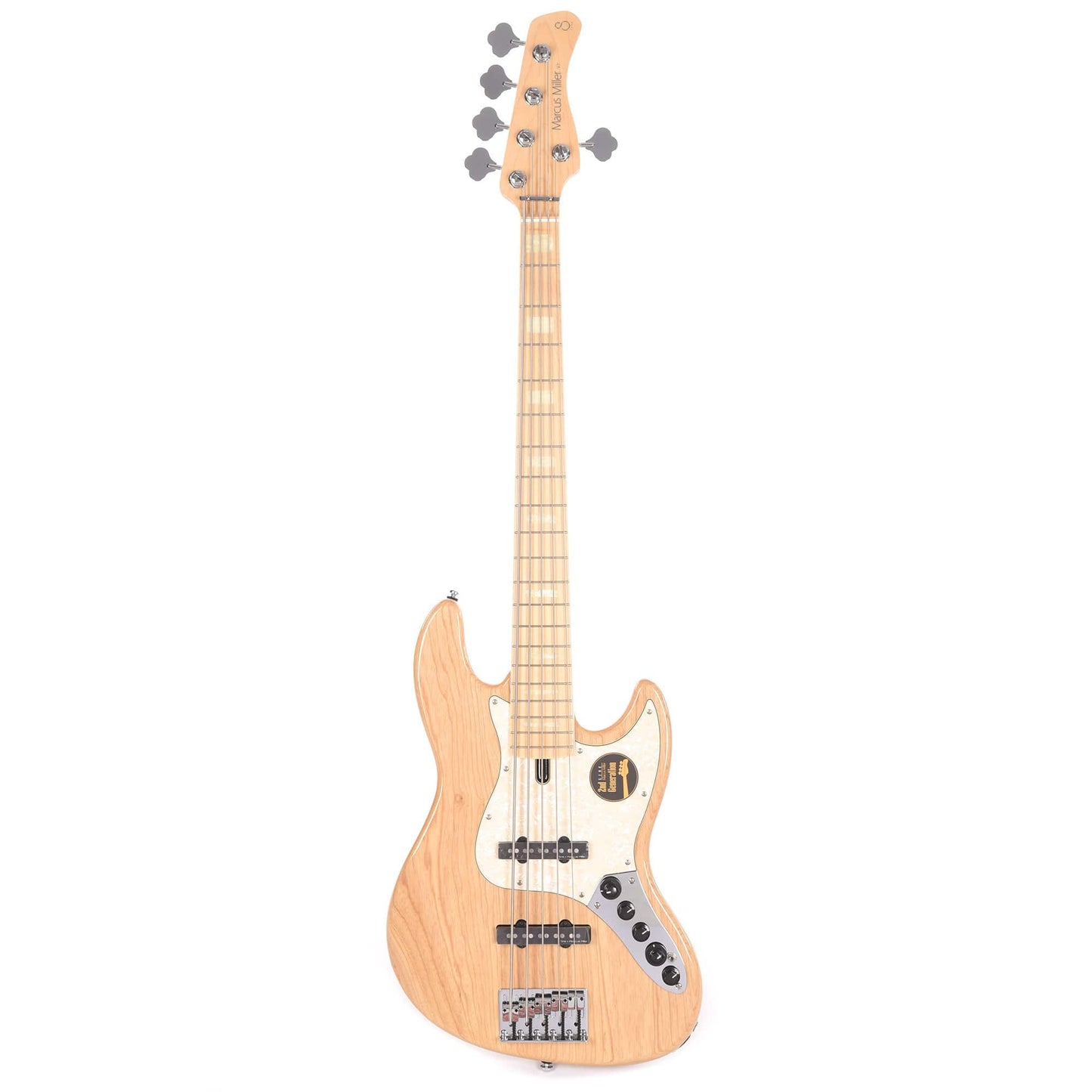 Sire Marcus Miller V7 Swamp Ash 5-String Natural (2nd Gen) Bass Guitars / 5-String or More