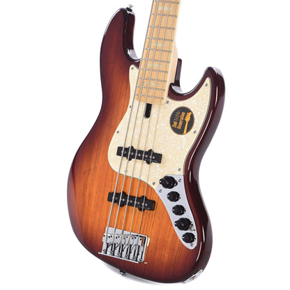 Sire Marcus Miller V7 Swamp Ash 5-String Tobacco Sunburst (2nd Gen) Bass Guitars / 5-String or More
