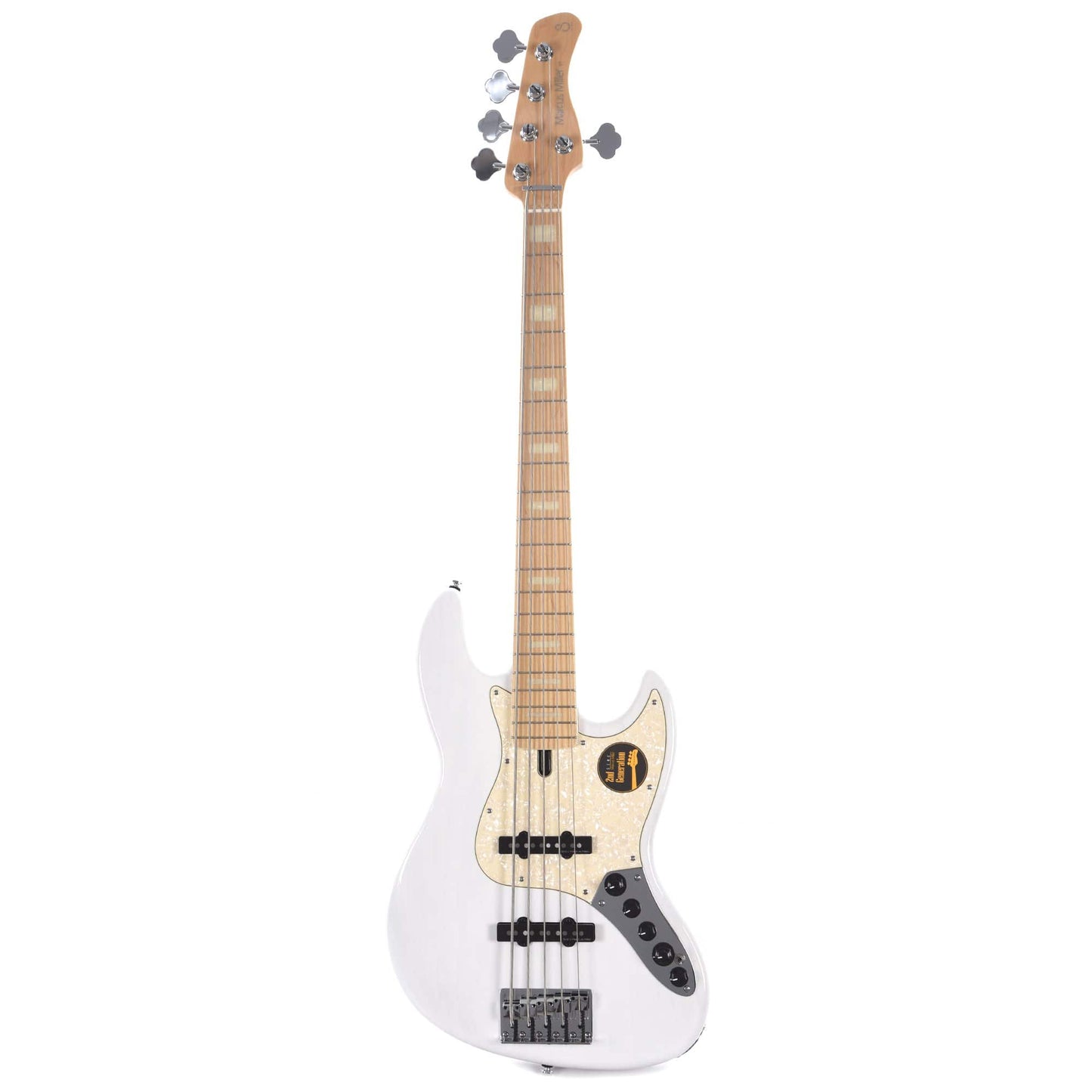 Sire Marcus Miller V7 Swamp Ash 5-String White Blonde (2nd Gen) Bass Guitars / 5-String or More
