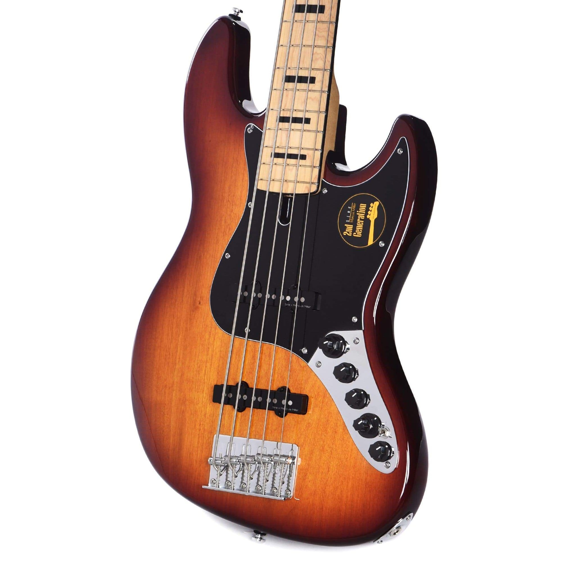 Sire Marcus Miller V7 Vintage Alder 5-String Tobacco Sunburst (2nd Gen) Bass Guitars / 5-String or More