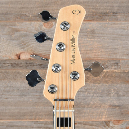 Sire Marcus Miller V7 Vintage Swamp Ash 5-String Bright Metallic Red (2nd Gen) Bass Guitars / 5-String or More