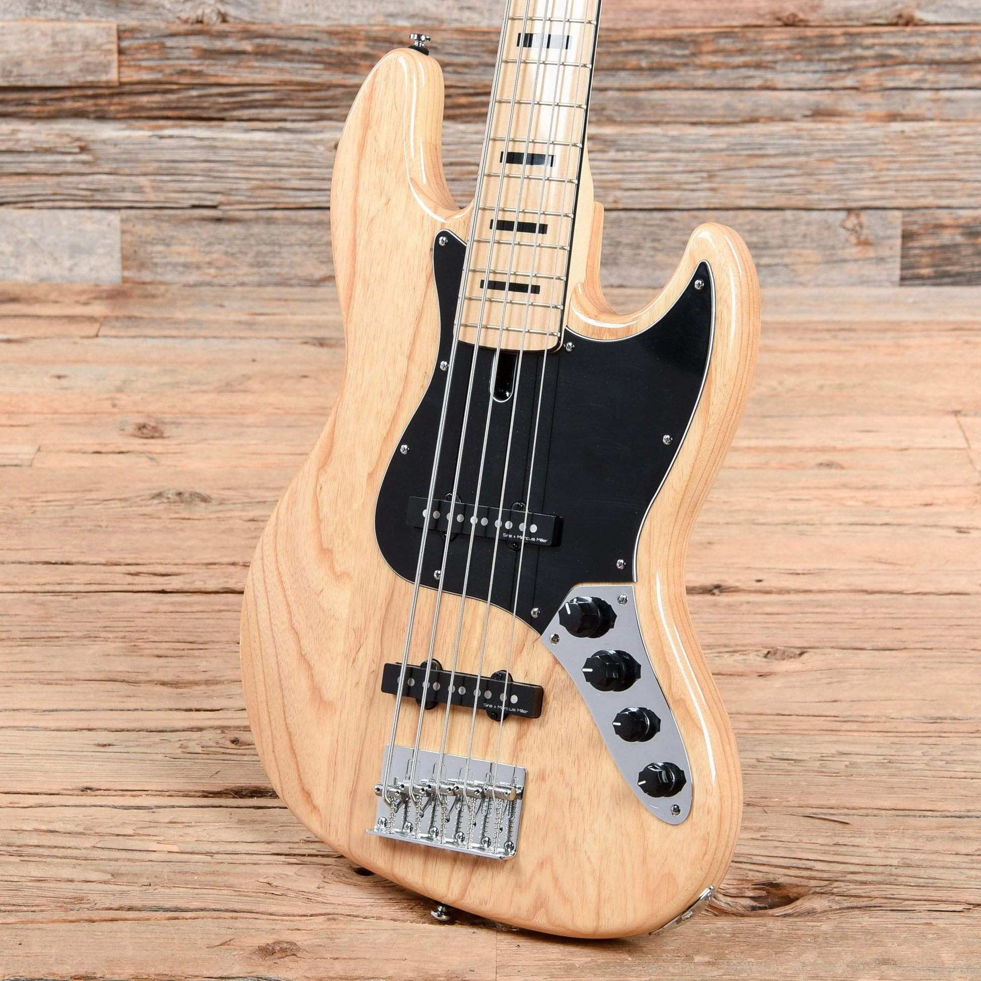 Sire Marcus Miller V7 Vintage Swamp Ash 5-String Natural (2nd Gen) Bass Guitars / 5-String or More