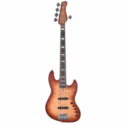Sire Marcus Miller V9 Alder/Quilted Maple 5-String Brown Sunburst (2nd Gen) Bass Guitars / 5-String or More