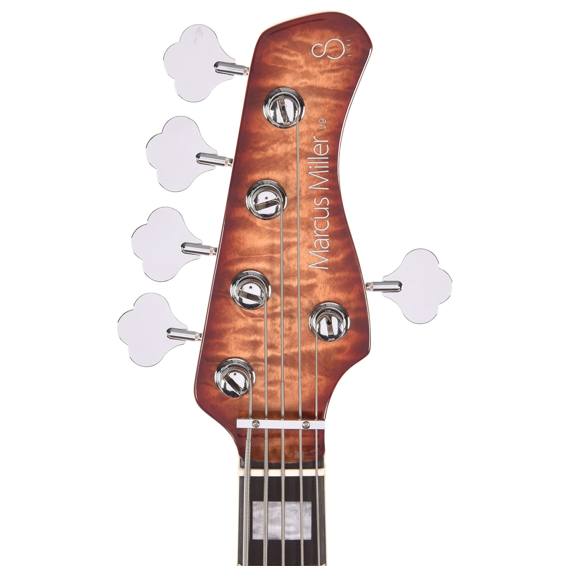 Sire Marcus Miller V9 Alder/Quilted Maple 5-String Brown Sunburst (2nd Gen) Bass Guitars / 5-String or More