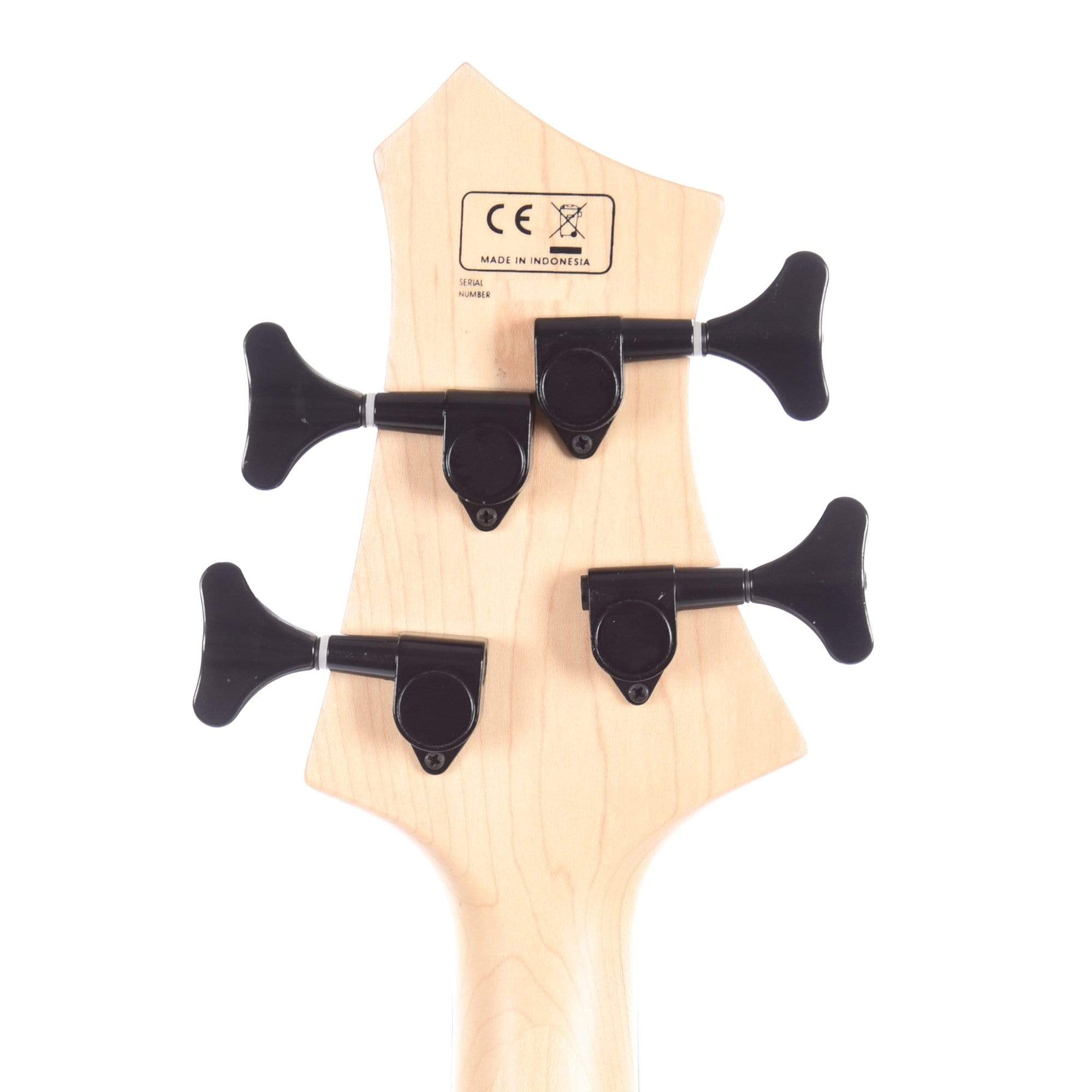 Sire Marcus Miller M2 4-String LEFTY Transparent Black Satin (2nd Gen) Bass Guitars / Left-Handed