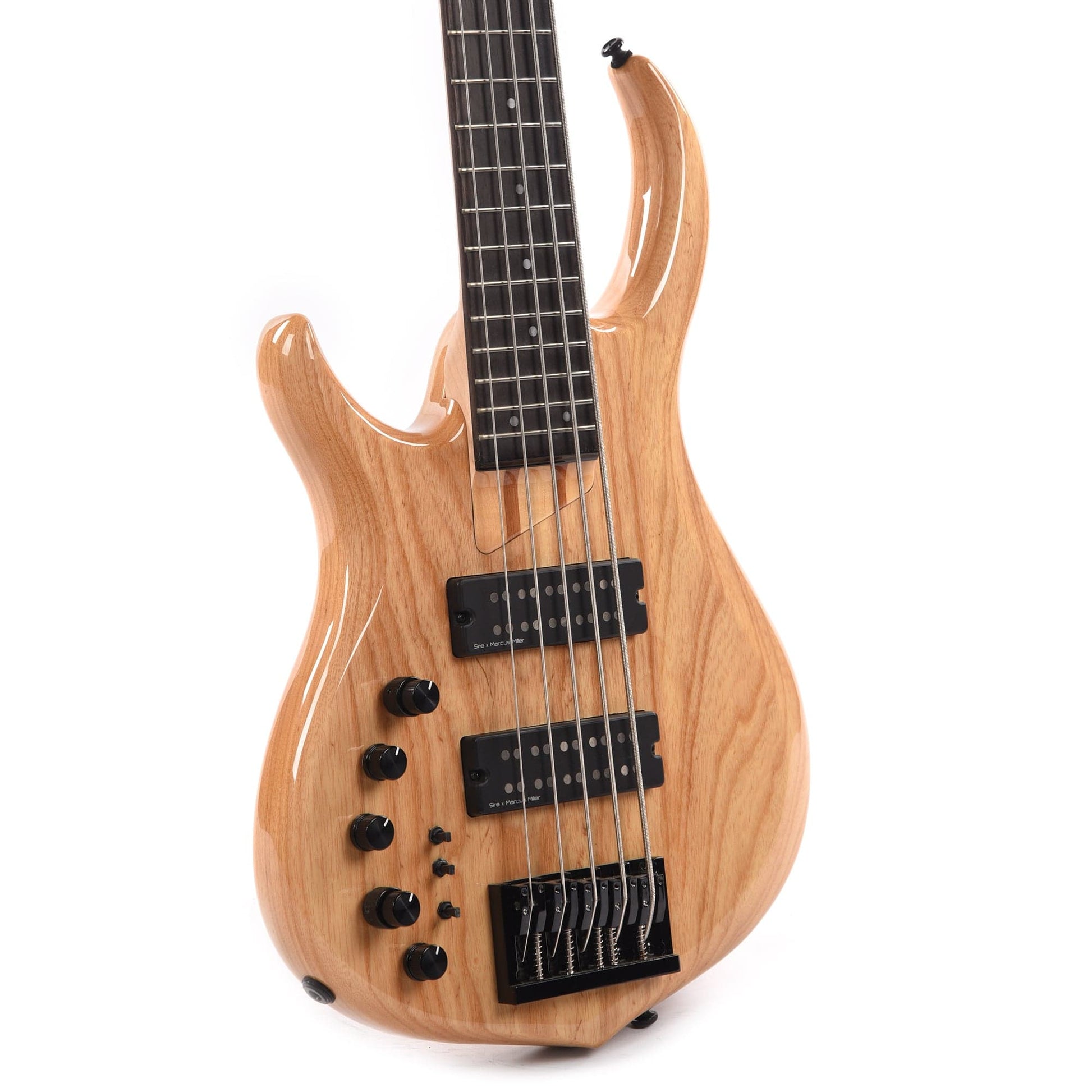 Sire Marcus Miller M5 Swamp Ash 5-String LEFTY Natural Satin (2nd Gen) Bass Guitars / Left-Handed