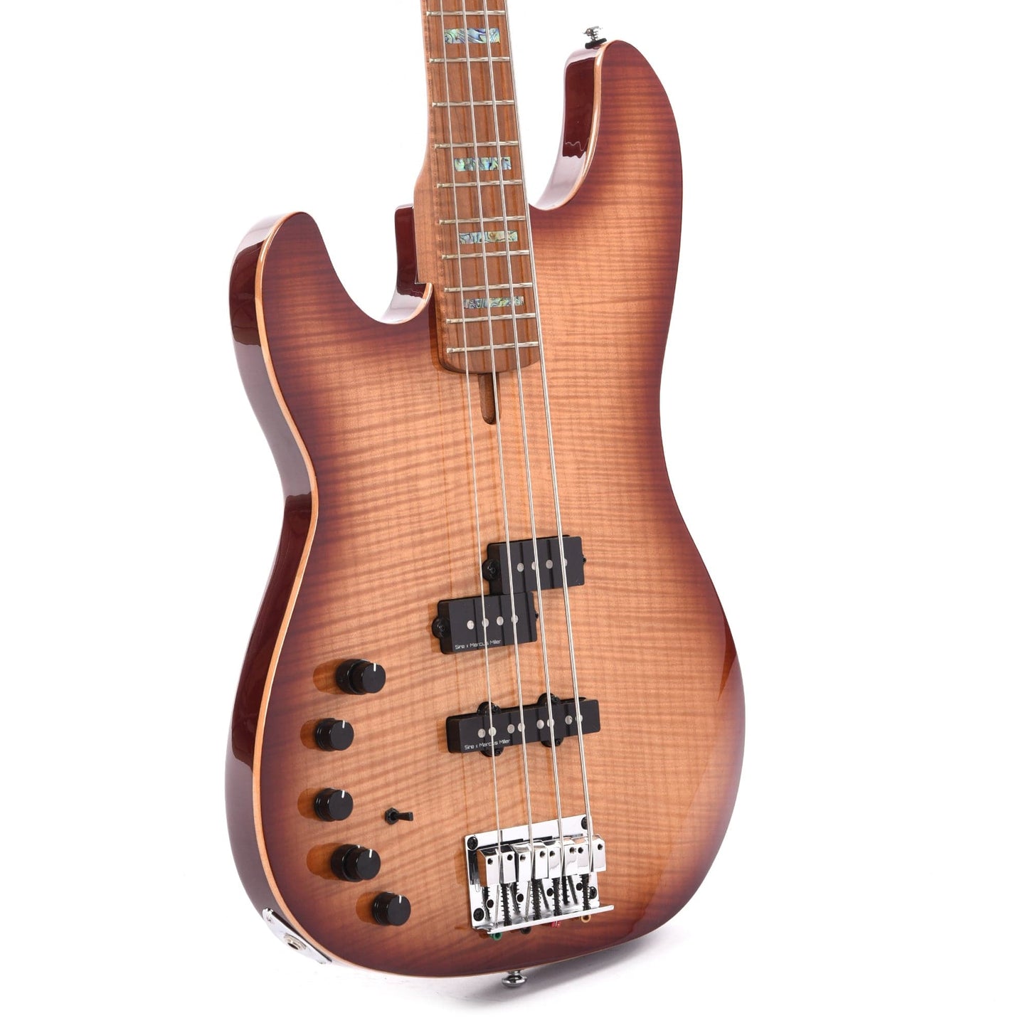 Sire Marcus Miller P10 Alder 4-String LEFTY Tobacco Sunburst (2nd Gen) Bass Guitars / Left-Handed