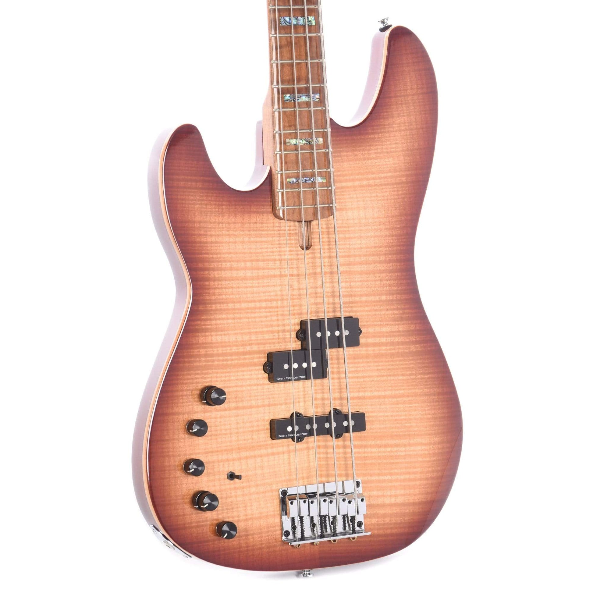 Sire Marcus Miller P10 Alder 4-String LEFTY Tobacco Sunburst (2nd Gen) Bass Guitars / Left-Handed