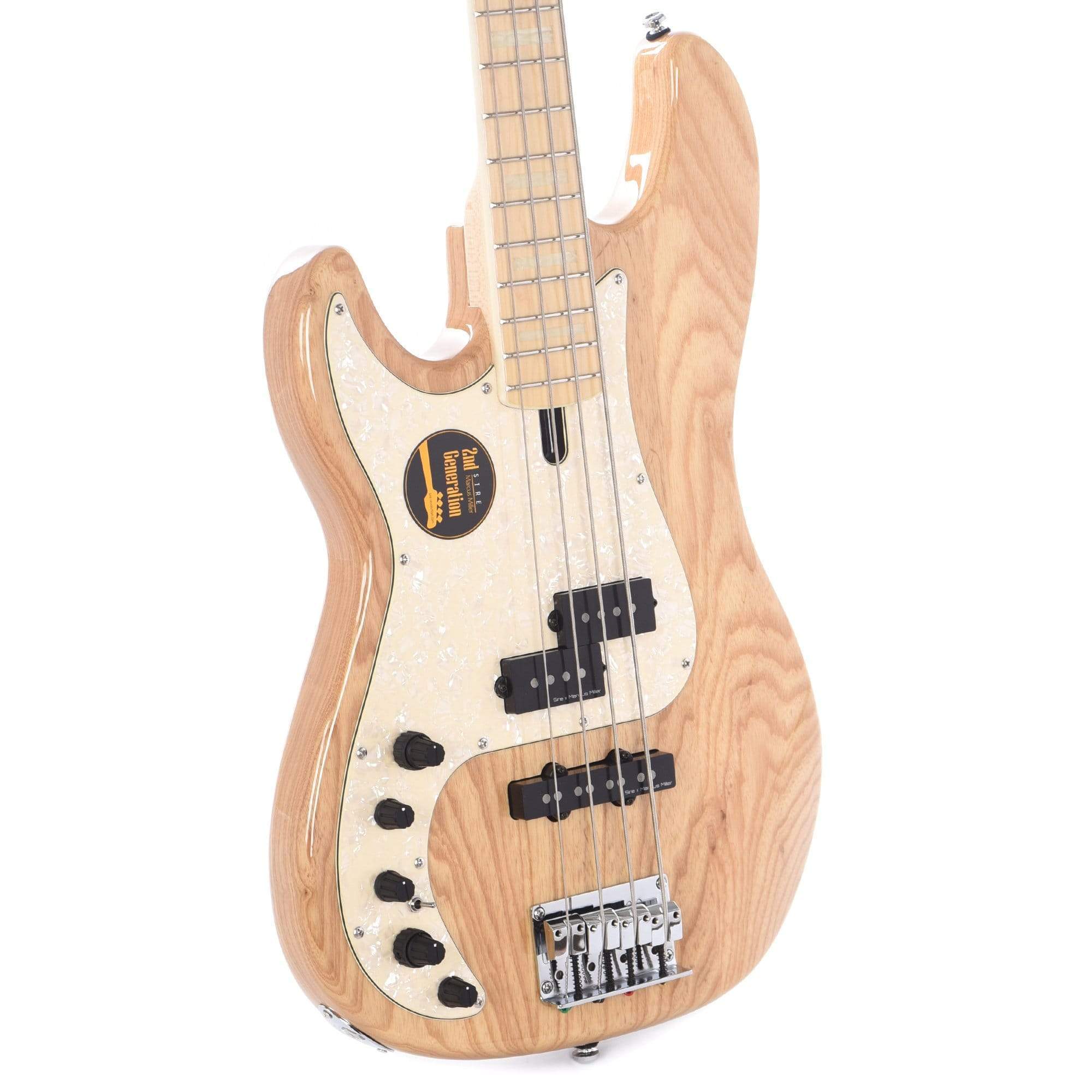 Sire Marcus Miller P7 Swamp Ash 4-String LEFTY Natural (2nd Gen) Bass Guitars / Left-Handed