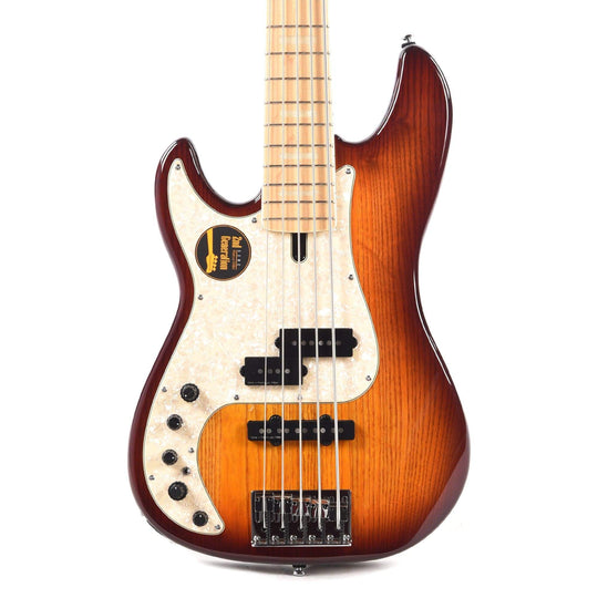 Sire Marcus Miller P7 Swamp Ash 5-String LEFTY Tobacco Sunburst (2nd Gen) Bass Guitars / Left-Handed
