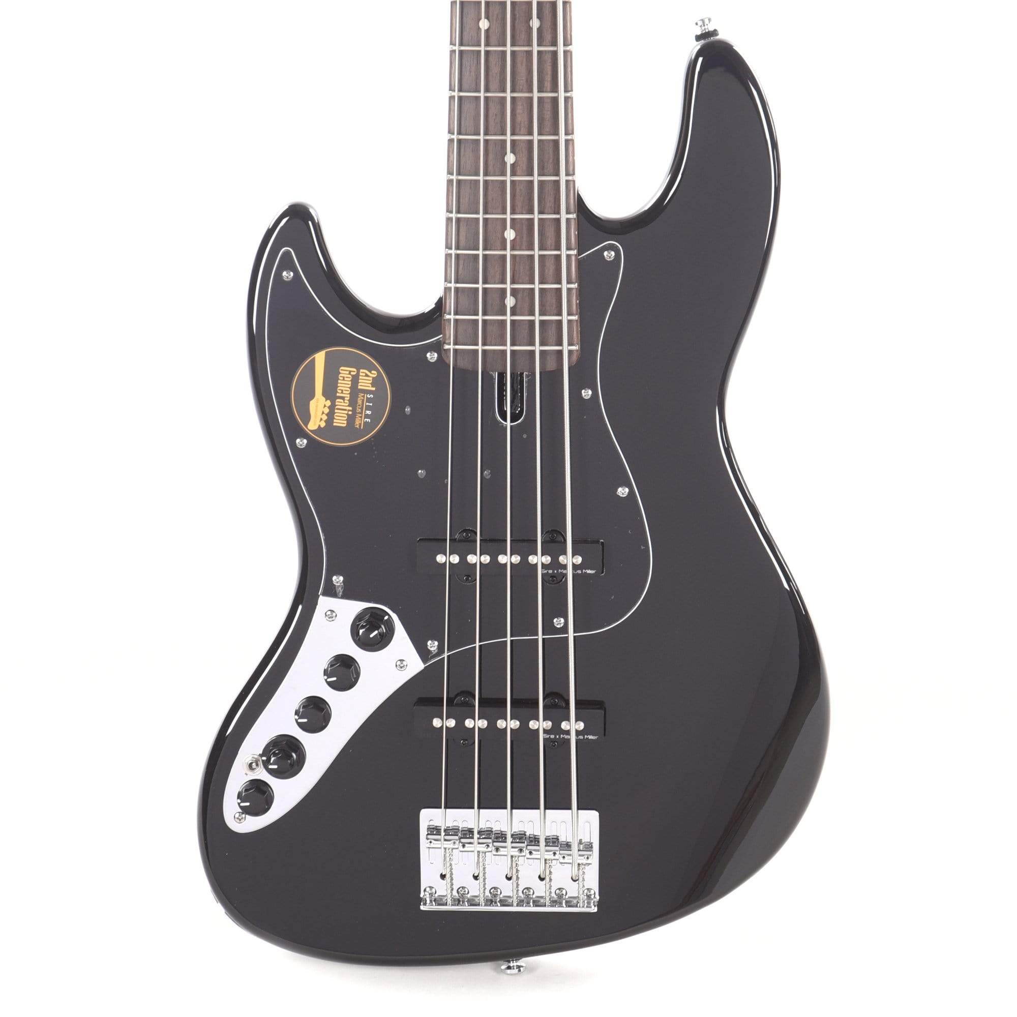 Sire Marcus Miller V3 5-String LEFTY Black (2nd Gen) Bass Guitars / Left-Handed