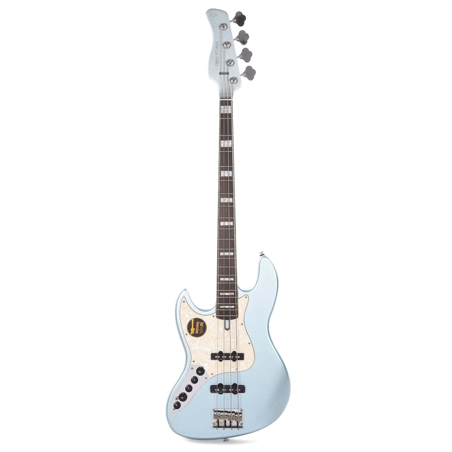 Sire Marcus Miller V7 Alder 4-String LEFTY Lake Placid Blue (2nd Gen) Bass Guitars / Left-Handed