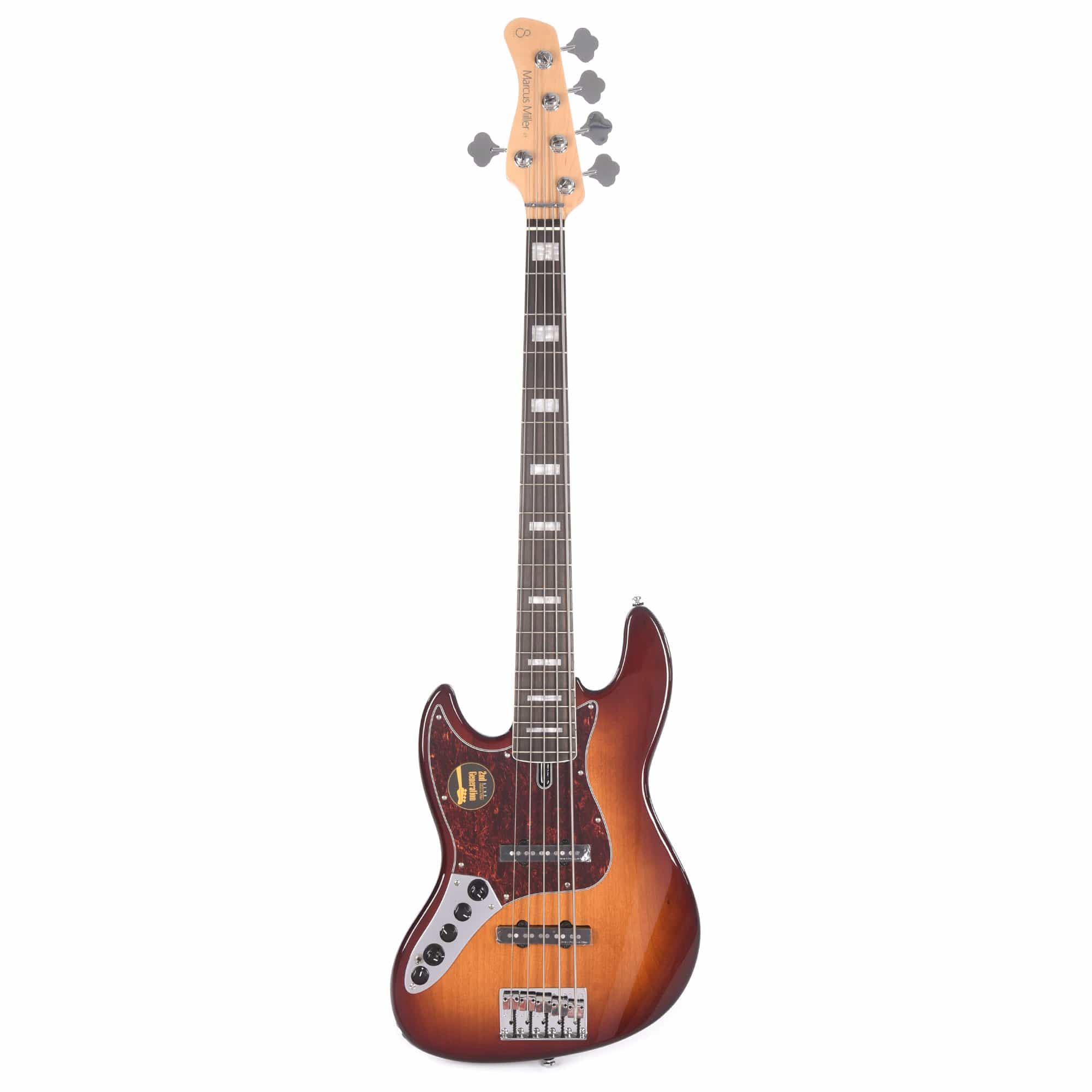 Sire Marcus Miller V7 Alder 5-String LEFTY Tobacco Sunburst (2nd Gen) Bass Guitars / Left-Handed