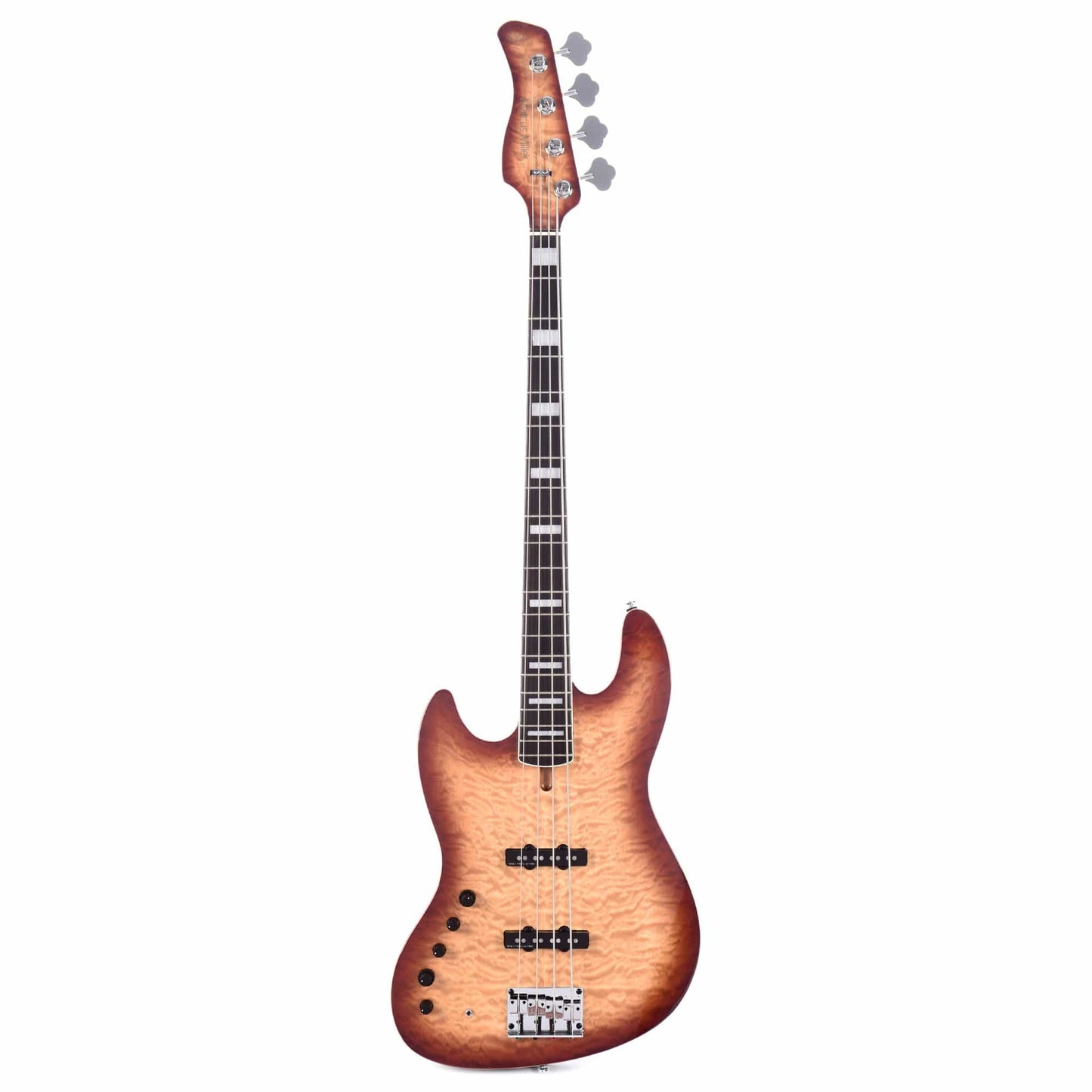 Sire Marcus Miller V9 Alder/Quilted Maple 4-String LEFTY Brown Sunburst (2nd Gen) Bass Guitars / Left-Handed