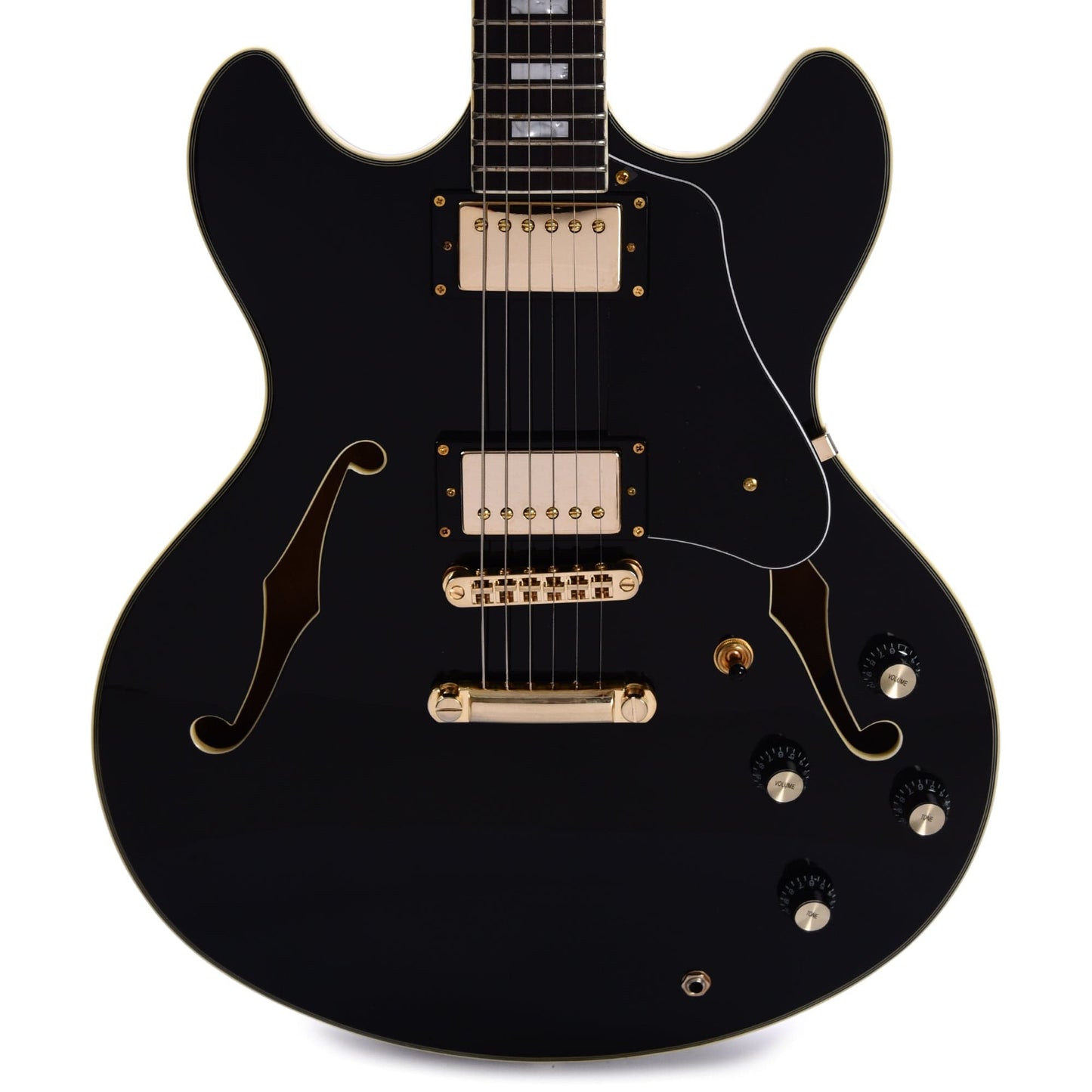 Sire Larry Carlton H7 Semi-Hollow Black Electric Guitars / Semi-Hollow