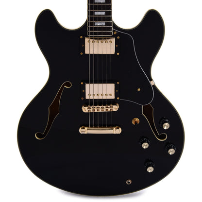 Sire Larry Carlton H7 Semi-Hollow Black Electric Guitars / Semi-Hollow
