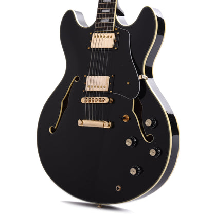 Sire Larry Carlton H7 Semi-Hollow Black Electric Guitars / Semi-Hollow
